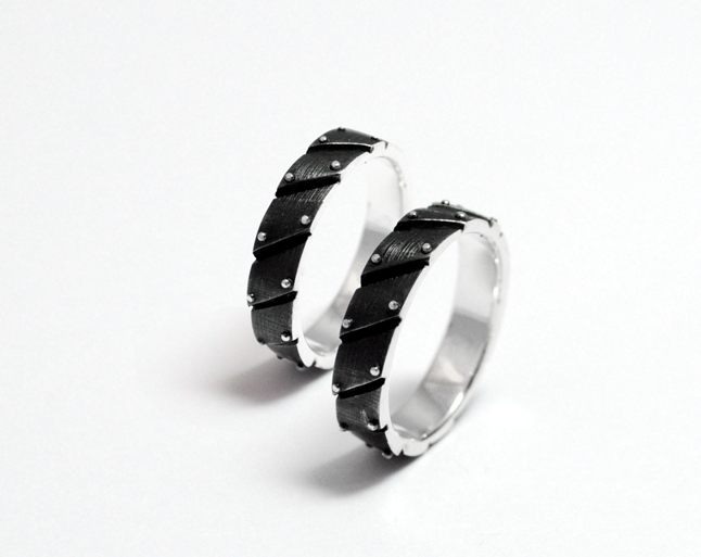 industrial wedding rings