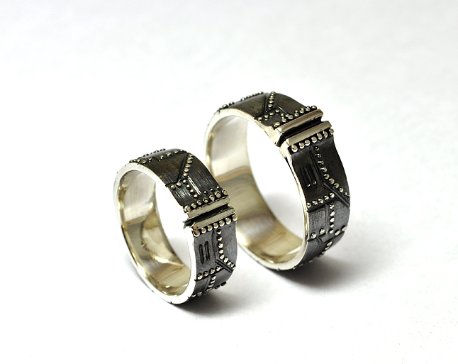 steampunk wedding rings